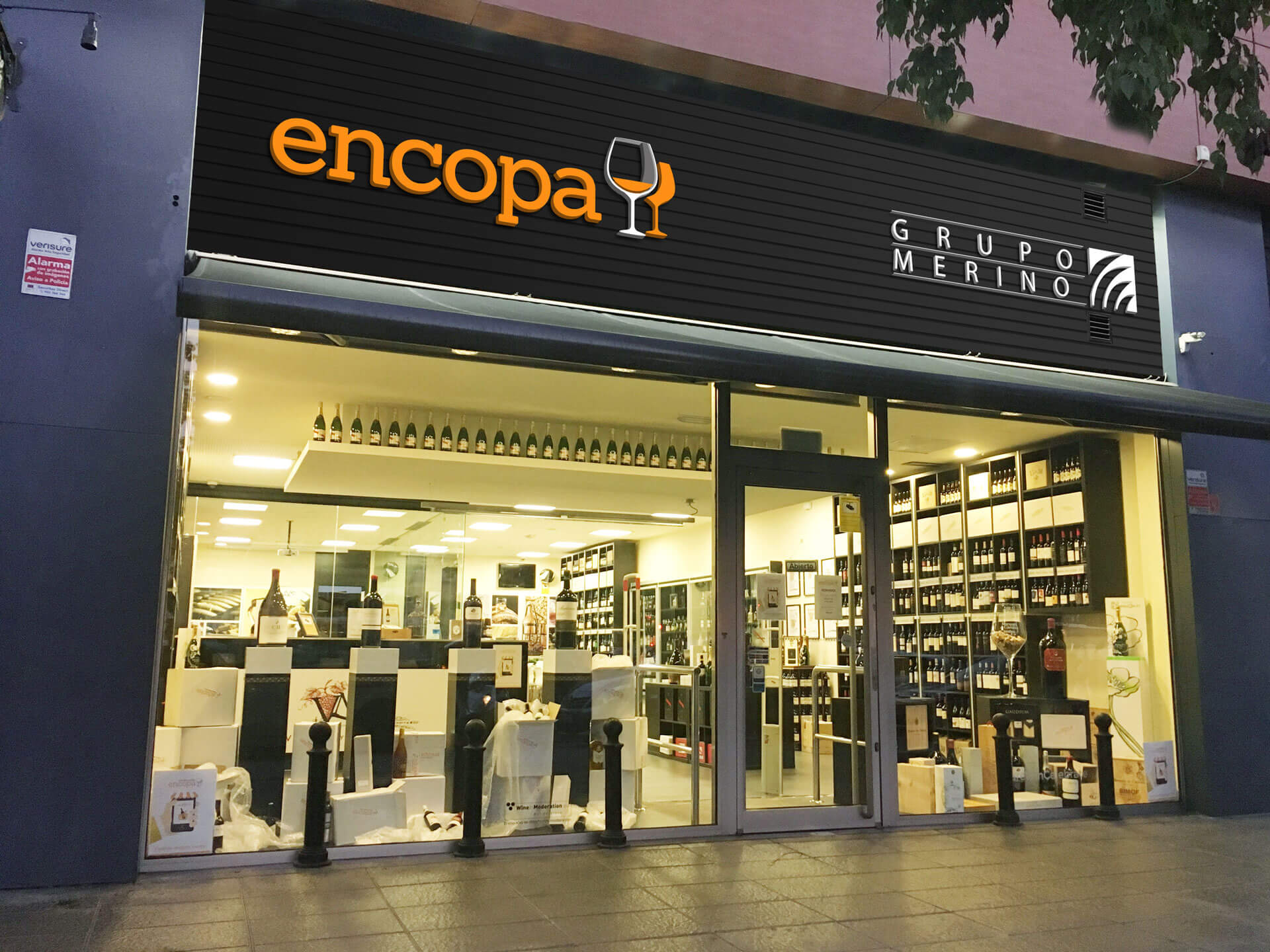 Diseño y colocación de rotulación para encopa