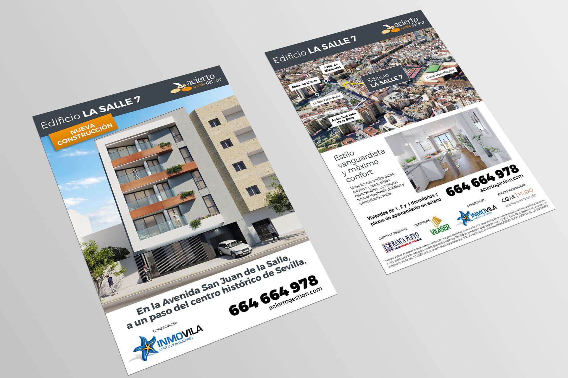 Flyer para Edificio La Salle7 Inmovila