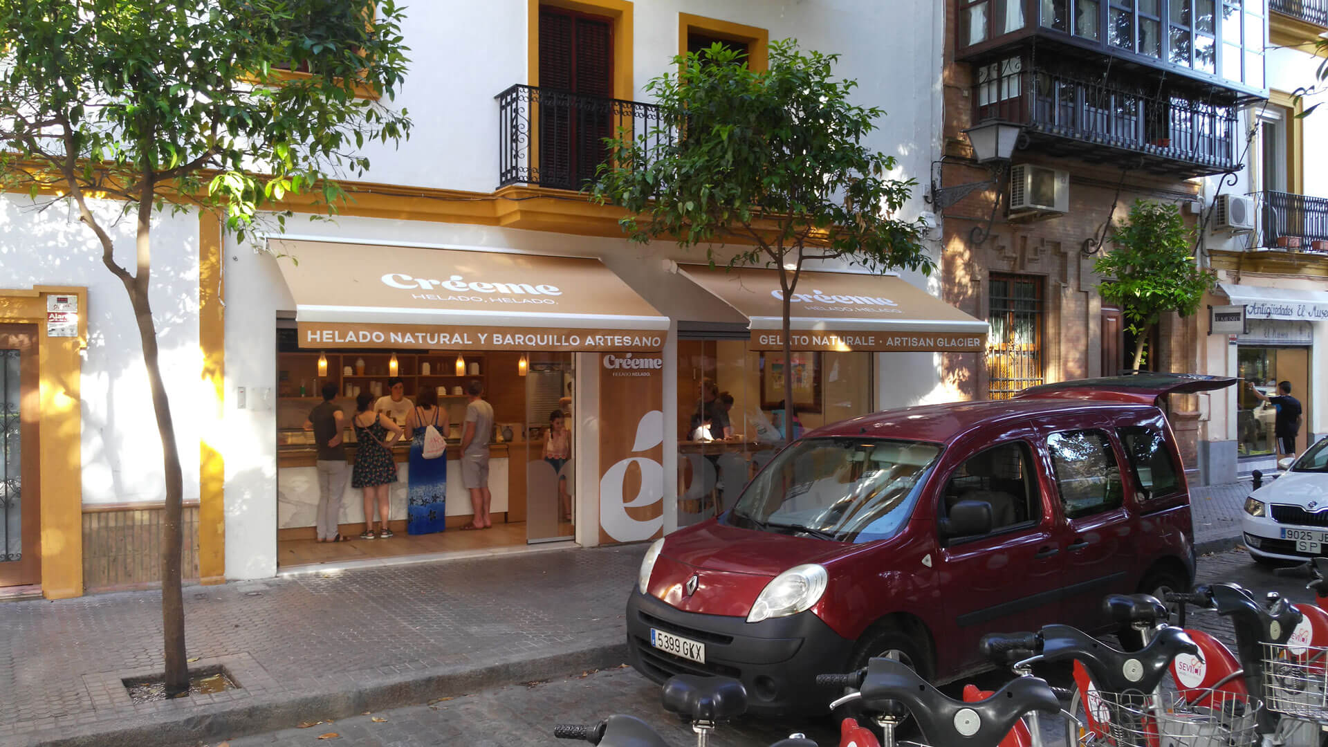 rotulación creeme helado